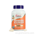 Cúrcuma de jengibre para cápsulas de cúrcuma de apoyo a las articulaciones